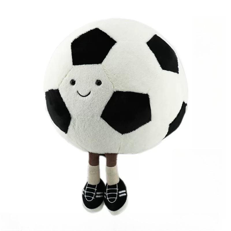 20/28cm Smile Basketball Plush Toy Cute Ball Pillow Car Home Football Doll Smiley Ball Vent Throw Creative Indoor Decor Gift