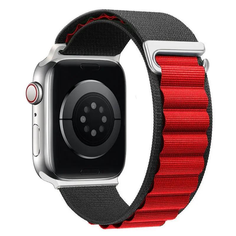 Upgrade Alpine Nylon Strap For Apple Watch Band 11 10 9 8 7 45mm 41mm 42mm 46mm Ultra 3/2 49mm Bracelet Watchband iWatch 6 5 SE