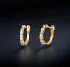 FANCIME Hoop Earrings for 7 14K Natural Single Anniversary Gift Wrapping Included Women, Diamonds, 0.24 Carat, Gold, Stones, Earring, Unisex,