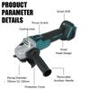 18V Brushless Angle Grinder for Makita Power Tools Cordless Electric Grinder Sander Tool Kit No Battery