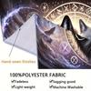 2D Mystical Wolf Tapestry Purple Norse Runes Home Background Decor