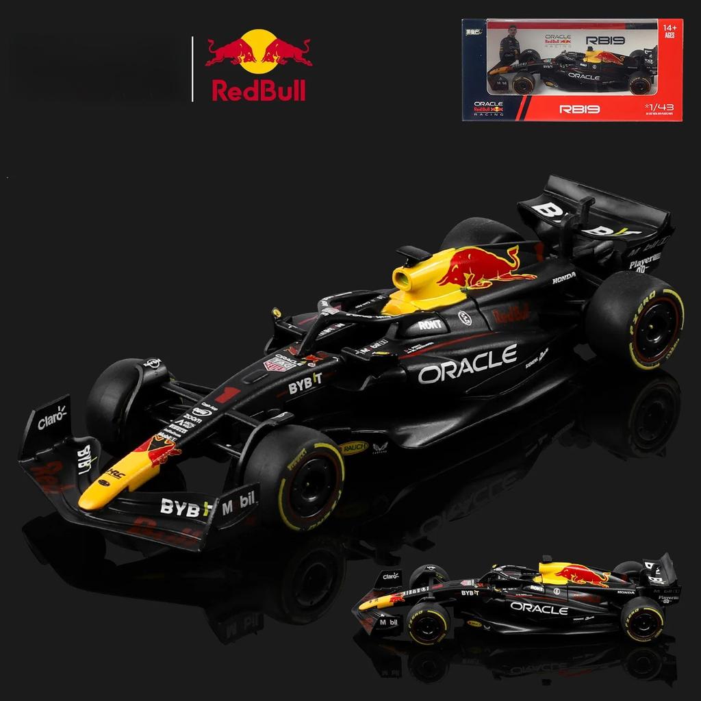 1/43 2023 Campione Red Bull RB19 #1 Verstappen Modello Auto da Corsa Formula Uno Simulazione Lega Pressofusa Modello Super Carra Regali per Bambini