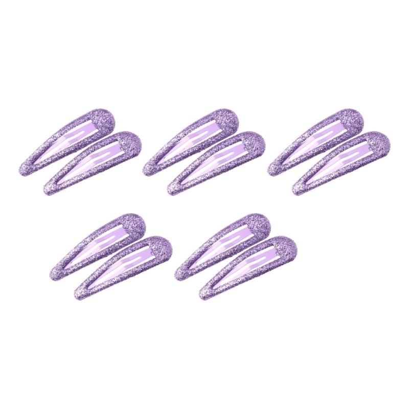 Set of 10pcs Infant Hair Barrettes Stylish Alloy Hair Clips For Babies Infants Sparkly Lightweight Design Headdress