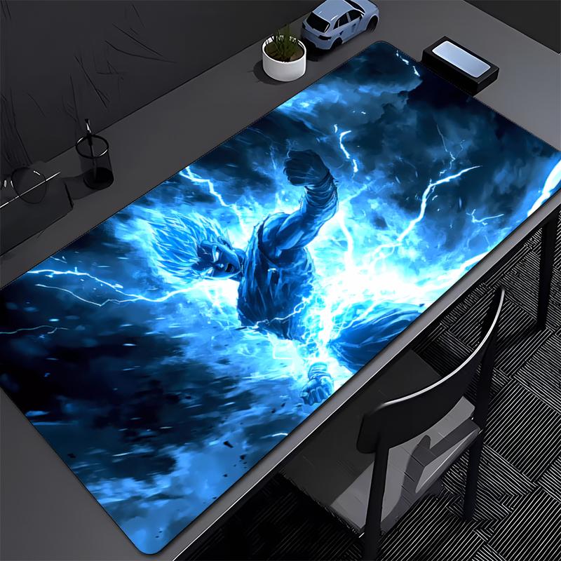 Mauspad Groß Dragon Ball Gamer Tastaturmatte Pads Gaming Schreibtischschutz Laptops Mauspads Schreibtischmatte PC Teppich HD Anime Mauspads