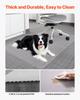 Chair Mat, 915 x 1225 mm Office Chair Mat for Carpeted Floors, Plastic Floor Protector Rug with Studded, Non-Slip & Easy to Clean, Smooth Glide Under