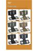 Nylon MOLLE Tactical Chest Rig Vest with Phone Holder & Folding Navigation Board
