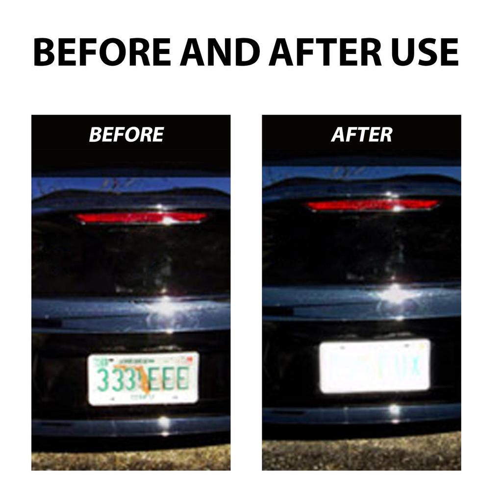 Homonth Car Care Spray Transparent Coating Long-Lasting Protection Portable Suitable for License Plates ,License Plate Stealth Defense Spray100ml