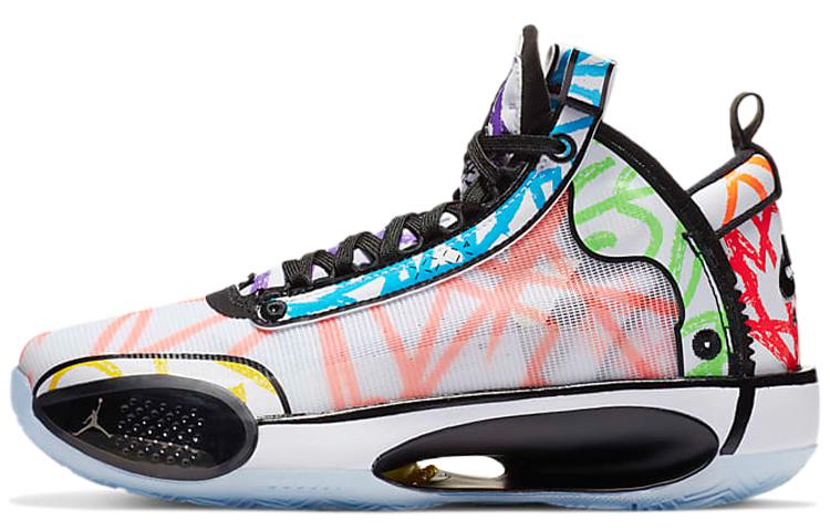 Jordan XXXIV Zion Williamson Раскраска GS DA4450-100 37.5