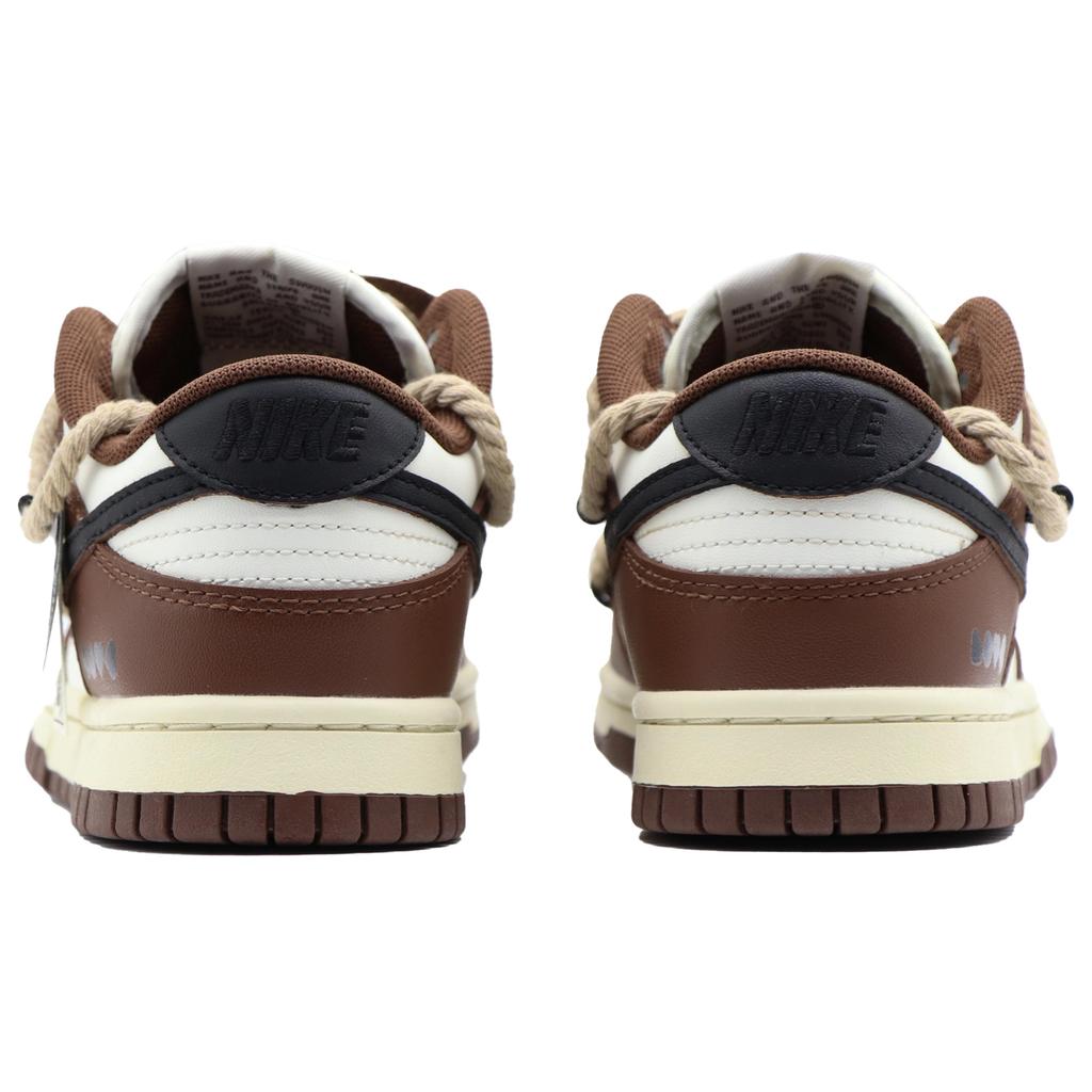 Nike Dunk Low Antiscivolo Resistenti all'Abrasione Scarpe da Skateboard Basse Donna Bianco Ambra DD1503-124(Team57-)