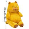 Soft Cat Plush Doll Fluffy Cat Stuffed Toy British Shorthair Cat Plush  Children's Toys