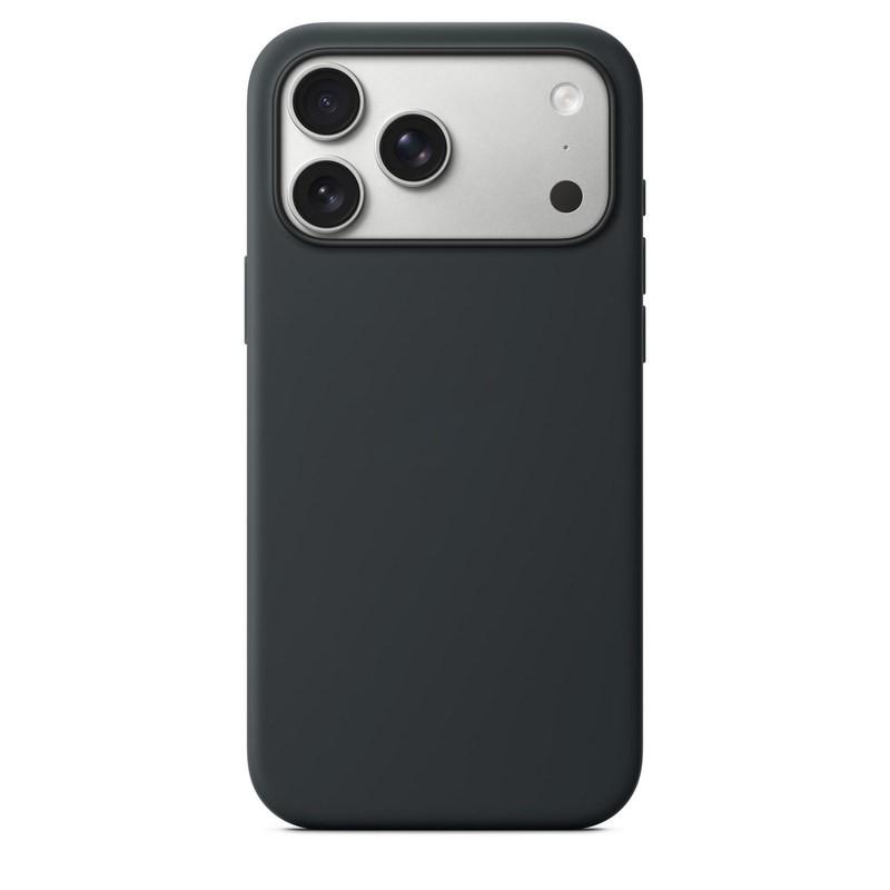 Magnetic Liquid Silicone Case IPhone 17 Pro Max With AI Button Solid Color Protective Cover iPhone 17 Pro Max