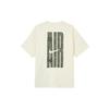 Nike Air T Shirts Men's Ecru Crew Neck Moderate HQ9249-133