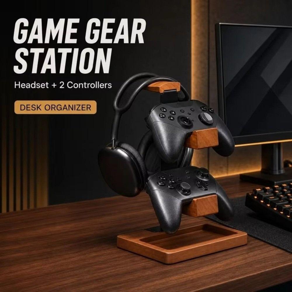 Stable Game Controller Holder 3 Layers Controller Display Stand Desktop Decoration