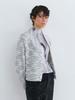 KOBKINO Brush Paint Mock Neck (Grey)