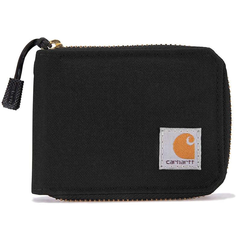 

[Carhartt] wallet wallet round zip mini men s ladies unisex black [product]