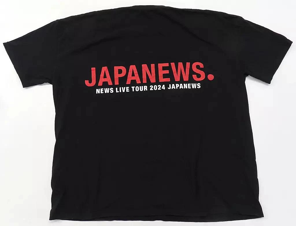NEWS LIVE TOUR 2024 JAPANEWS T-T-Shirt Massu Black Cotton Official Merch 3XL