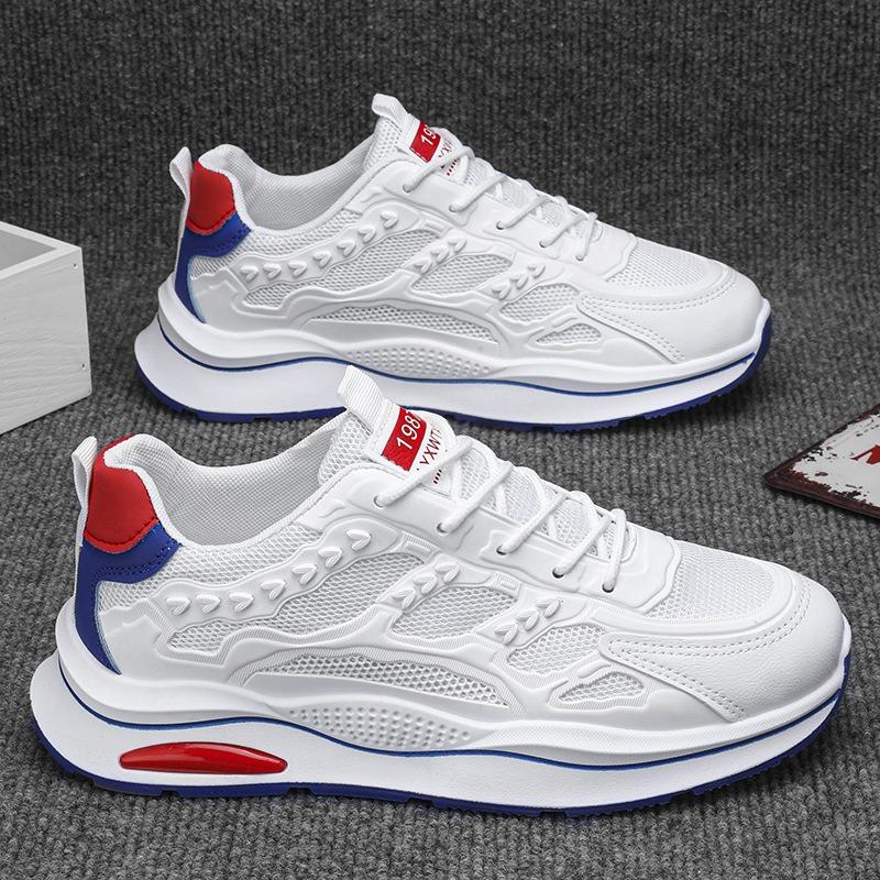 Fashion New Men Sneakers Anti-slip Wear-resistant Soft-sole Running Shoes Tennis Shoe High Quality Comfortable Air-cushion Sports Shoes