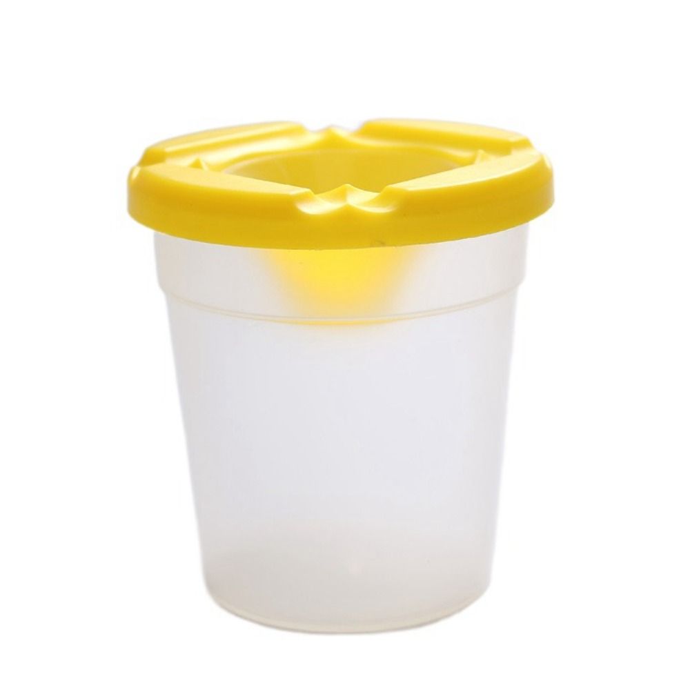 

Многофункциональная ручка для рисования, стакан для мытья, удобные стаканы для защиты от краски, детские стаканы для рисования, домашняя страница жёлтый