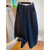 Women's Fall Elastic-Waist Diamond-Quilted Insulated Cotton-Padded Cropped Sweatpants, Loose-Fit Casual Solid-Color Harem Pants