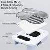 UV Lamp 3-in-1 Nail Vacuum Cleaner Powerful Suction LED Nail Lamp  Nail Polish Application