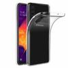 Coque et tour de cou pour Samsung Galaxy A50 - TPU Souple Transparent Cordon Noir réglable Phonillico®