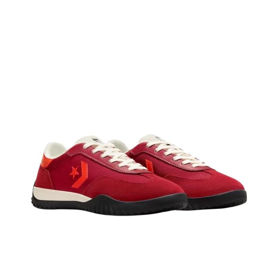 Converse Run Star Trainer Retro Sport - Rosso Parco Sneakers da Donna Rosso Vermiglio Egret A11487C