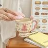 High Value Ceramic Mug Cute Couple Home Cup Breakfast Coffee Milk Water Cup Practical Birthday Gift