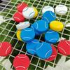 8Pcs Tennis Racket Vibration Dampener Soft Silicone Racquet Shock Absorbers Ball Shape Silicone Tennis String Dampene