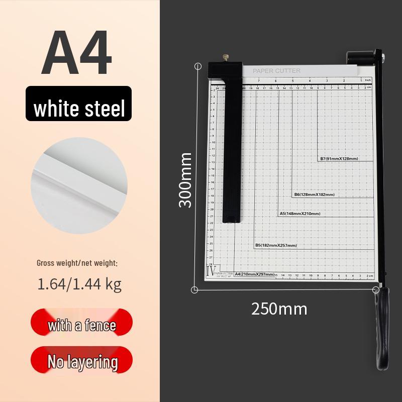 A4 Guillotine Paper Cutter for Office and Home