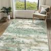 Neutral Tone Block Splicing Area Rug Modern Floor Carpet for Bedroom Lounge Cottage Indoor Furnishing for Christmas Holiday