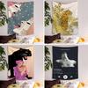 Girl Americanstyle Digital Printing Background Fabric Room Decoration Item Highend Bedroom Decoration Tapestry Decor Aesthetic