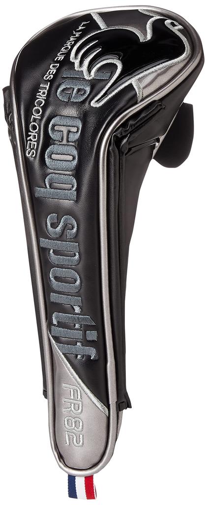 Coq Head Cover for Magnetic BK00 [Le Sportif] Utility/UT, Type, Golf, QQBVJG40, Men's, (Black)