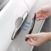 For Toyota Camry 2018-     Carbon Fiber Car Sticker Door Handle Cover Trim Accessories Protect Decoration