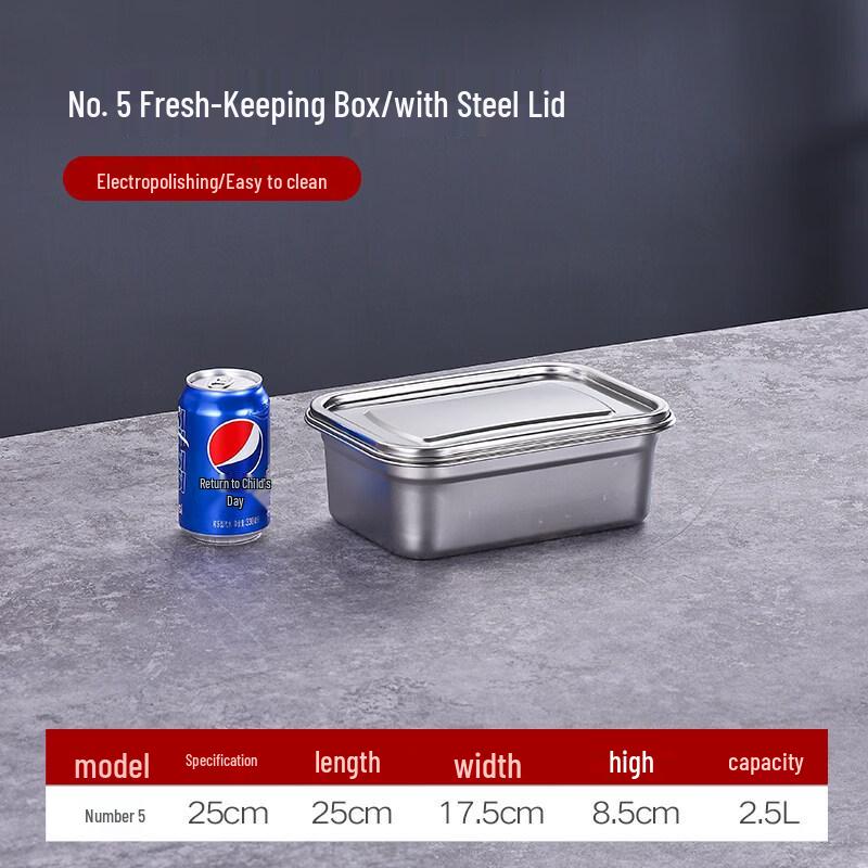 Xihe 316 Stainless Steel Food Storage Container