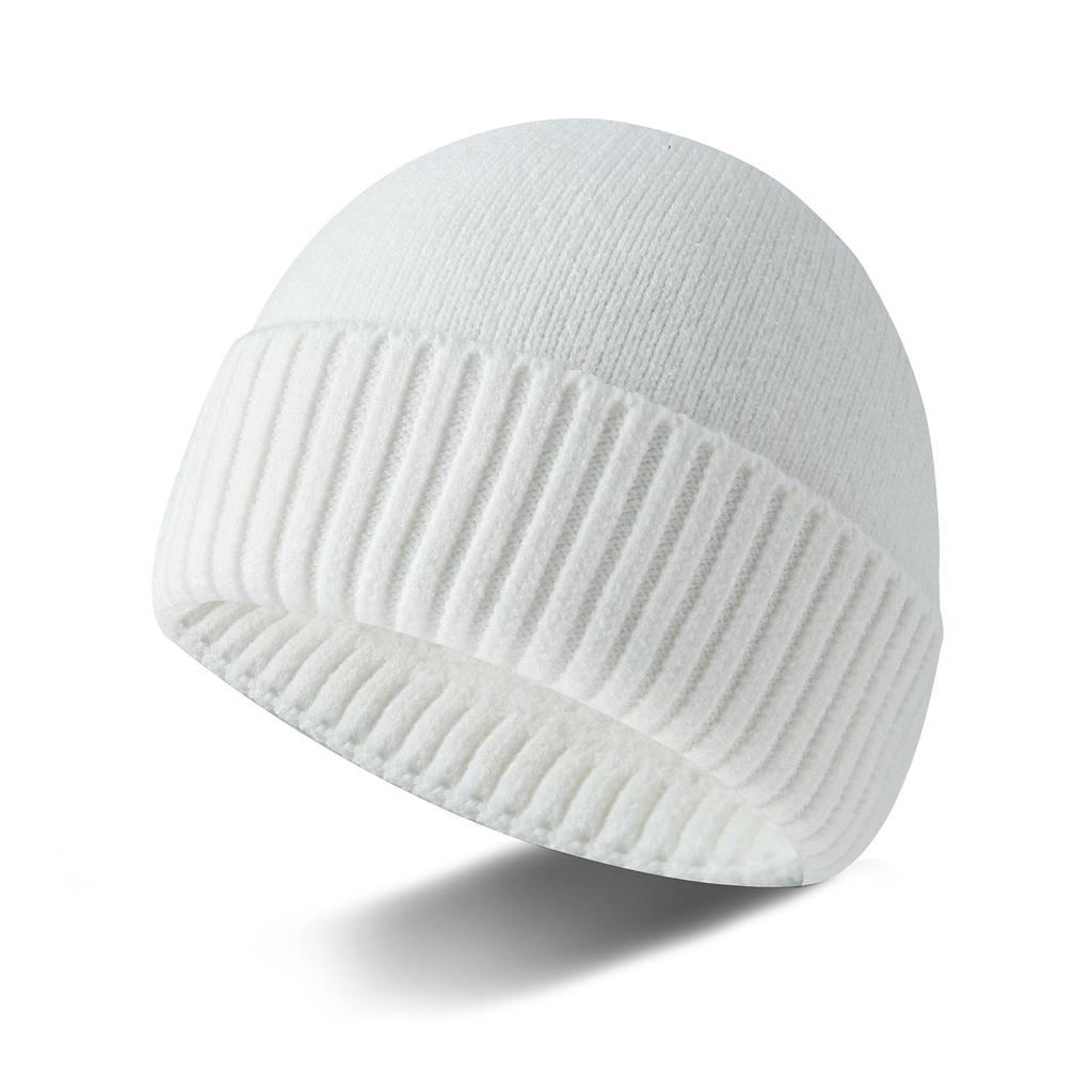 New anti-pilling winter men's and women's wool hats, skin-friendly fleece warm fleece knitted hats, sleeves and cold hats