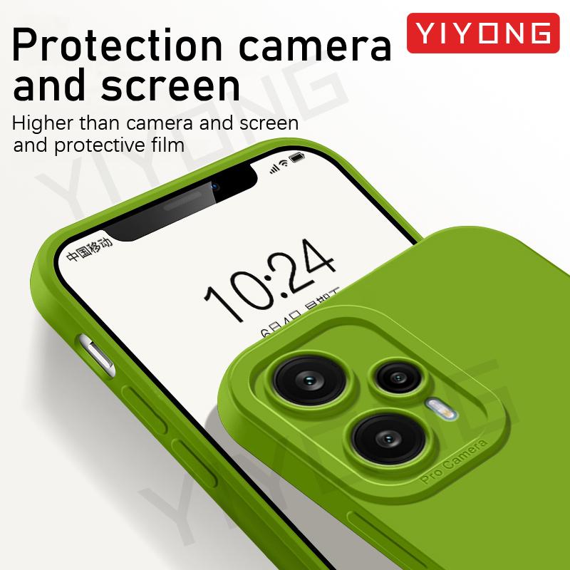For Xiaomi Poco F5 Case Liquid Silicone Soft Cover For Xiomi POCO F6 F5 F4 GT Pocophone F3 PocoF4 PocoF5 Pro 5G Cases
