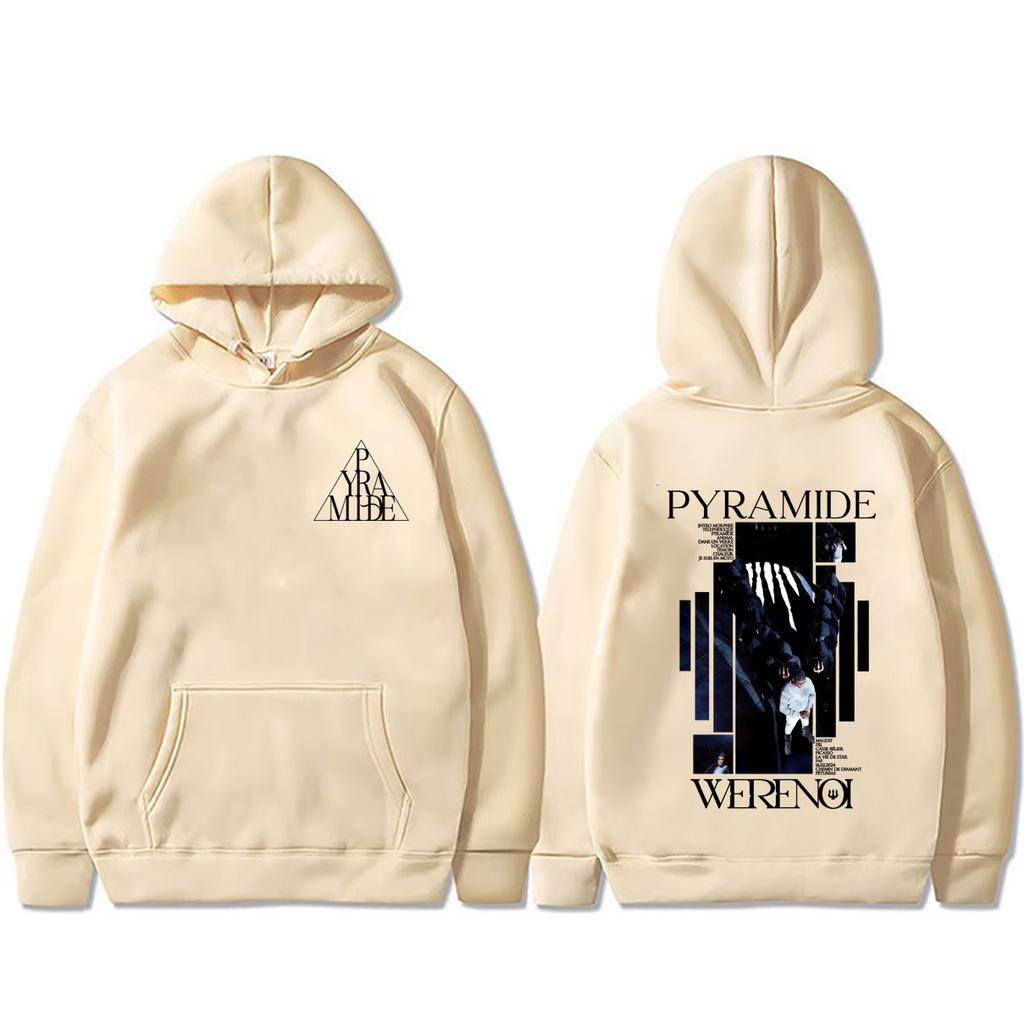 Rapper WeRenoi Pyramide Album Graphic Hoodie Men Women Hip Hop Fashion Pop Music Sweatshirt Male Casual Hoodies