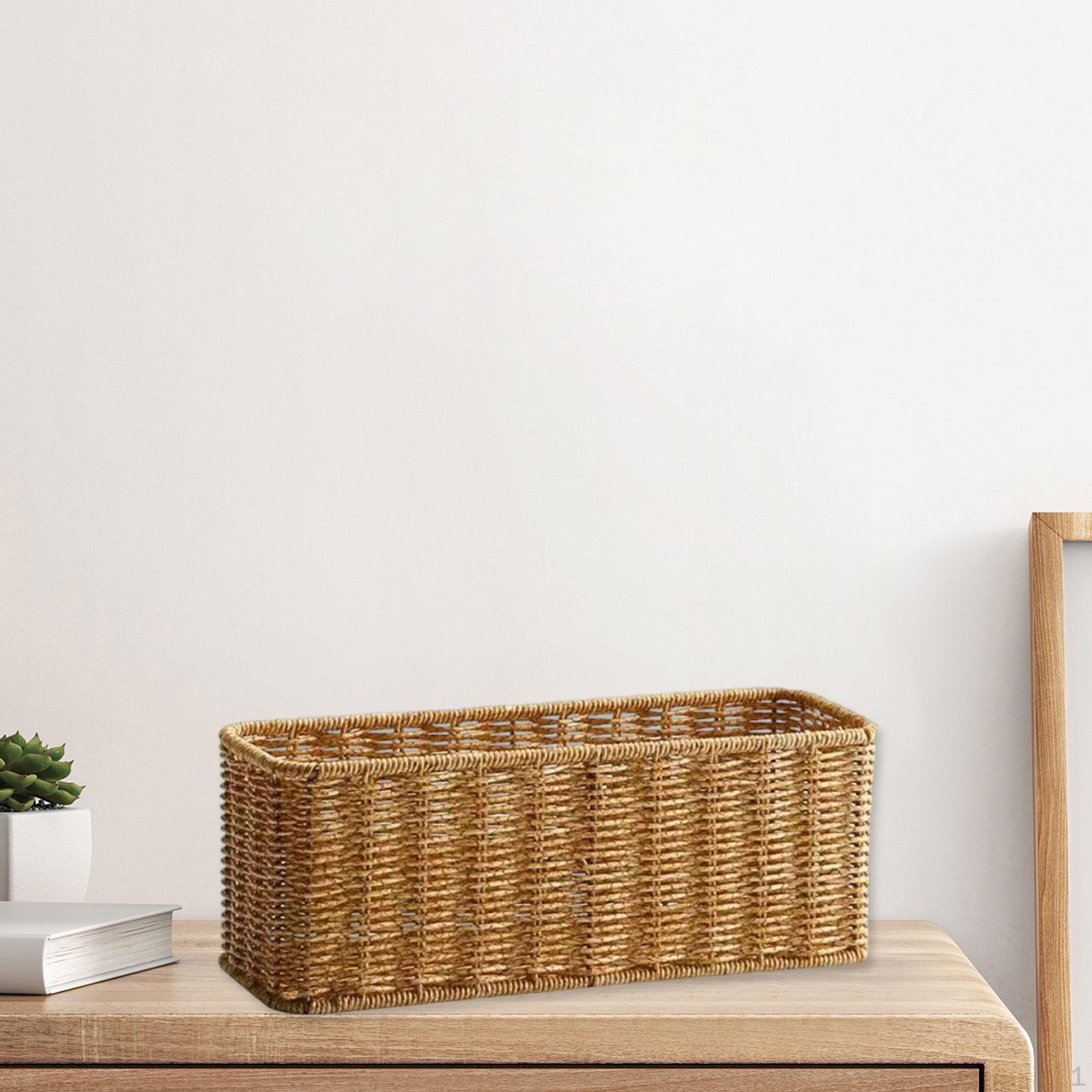 

Multifunctional Organizer Basket for Coffee Table, Decoration, Display, Storage Container, , S