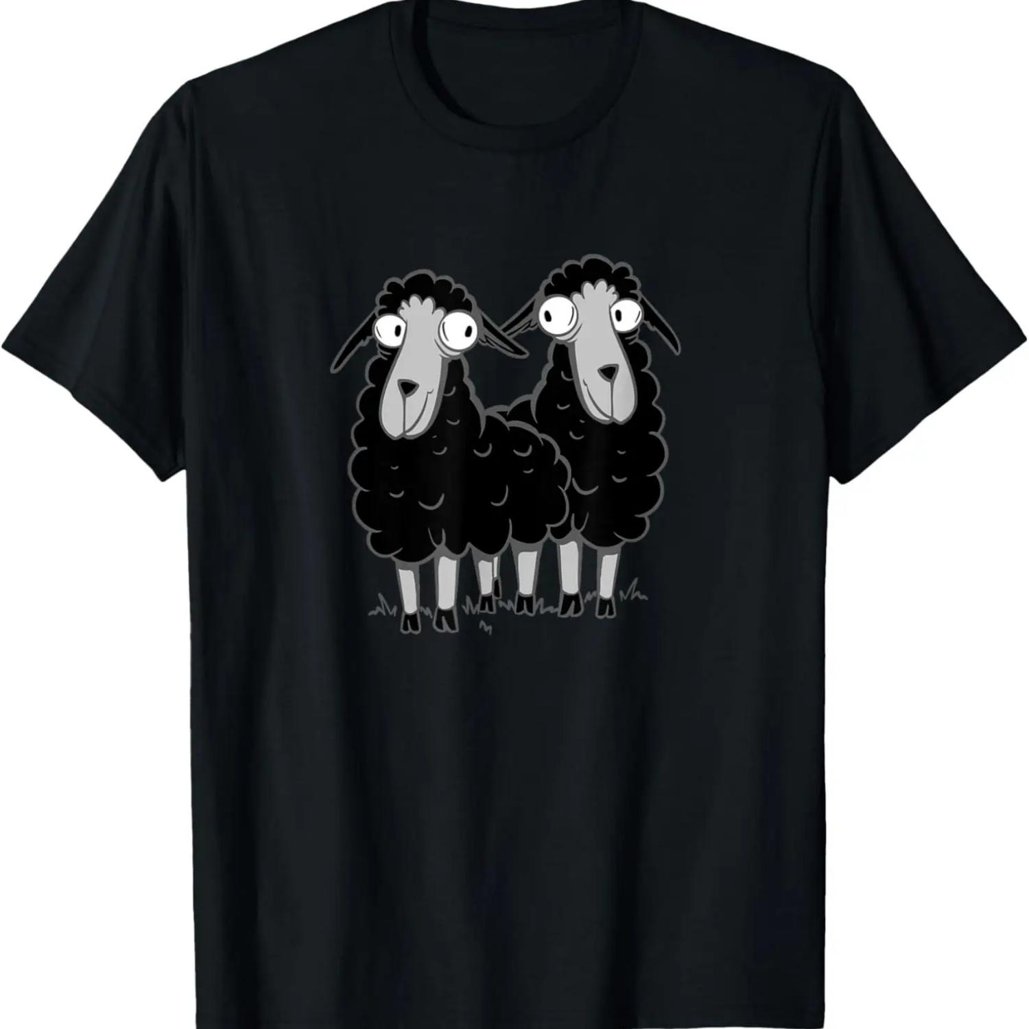 Funny Black Sheep of the Family T-Shirt S чёрный