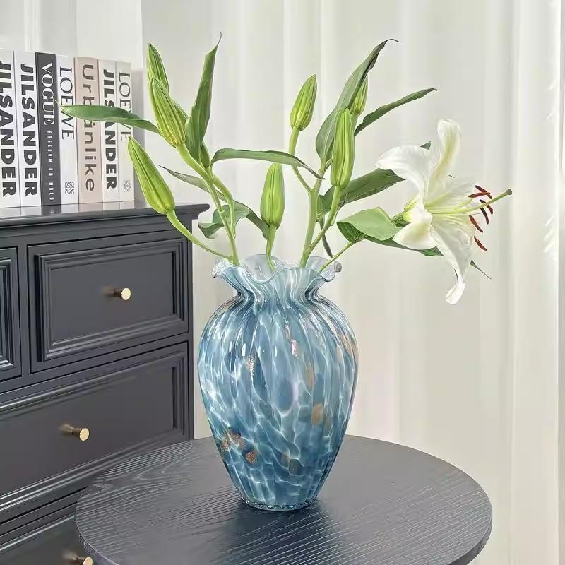 Glass Vase Hydroponics Plant Pot Table Decoration Flowers Arrangement Floral Vases Room Aesthetic Decor