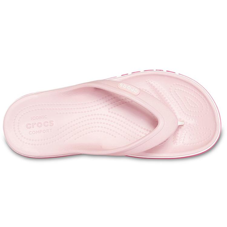 Crocs Bayaband Flip Flops Pink 205393-6OV