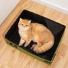 Practical Waterproof Portable Cat Litter Box Folding Reusable Cat Toilet Tray Oxford Cat Litter Potty for Cats and Dogs