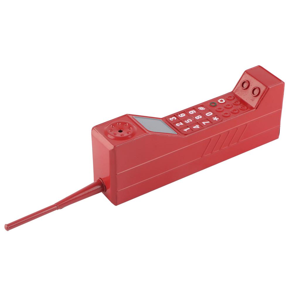 Ornament de telefon mobil retro cărămidă model de telefon mobil de epocă Simulare Recuzită fotografică stilizat