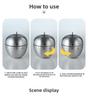 60 Minute Egg Shaped Mechanical Kitchen Timer for Baking Cooking Students Study Creative Countdown Alarm