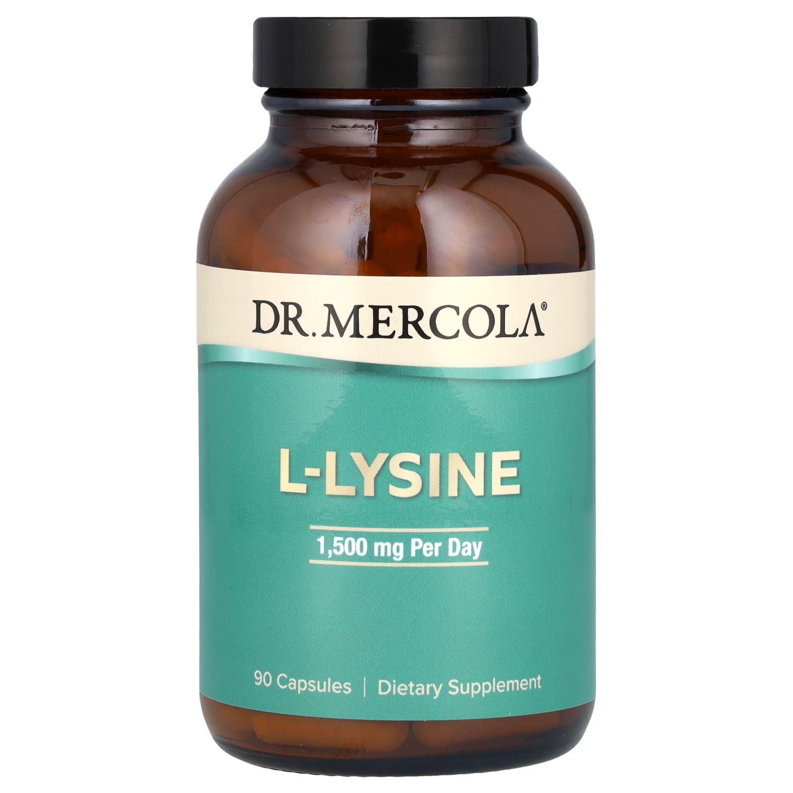 

Dr. Mercola, L-Lysine, 1,500Mg, 90 Capsules