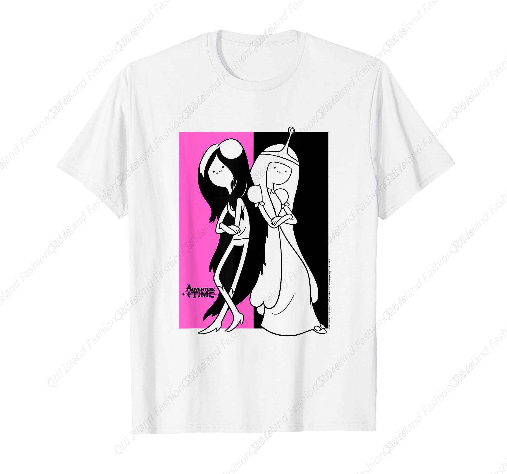 Marceline Princess Bubblegum Split TShirt S