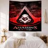 Assassin'S Ezio Auditore Wall Decor Tapestry Art For Pet Memorial Birthdaywedding Party Backdrop Family Gift