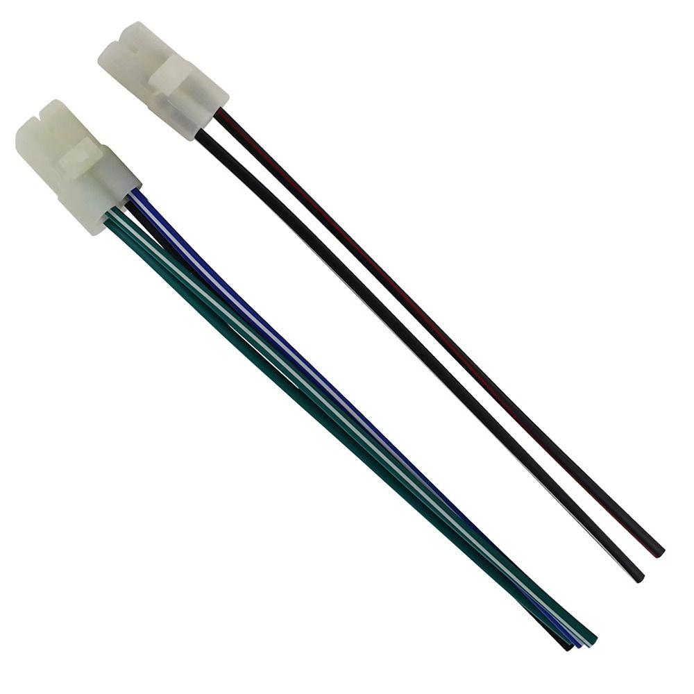 1/2/4Pcs CG-125 Round Head Motorcycle Ignition Coil Plug CDI Electric Cable Wire Harness Plug Head 4 Pins