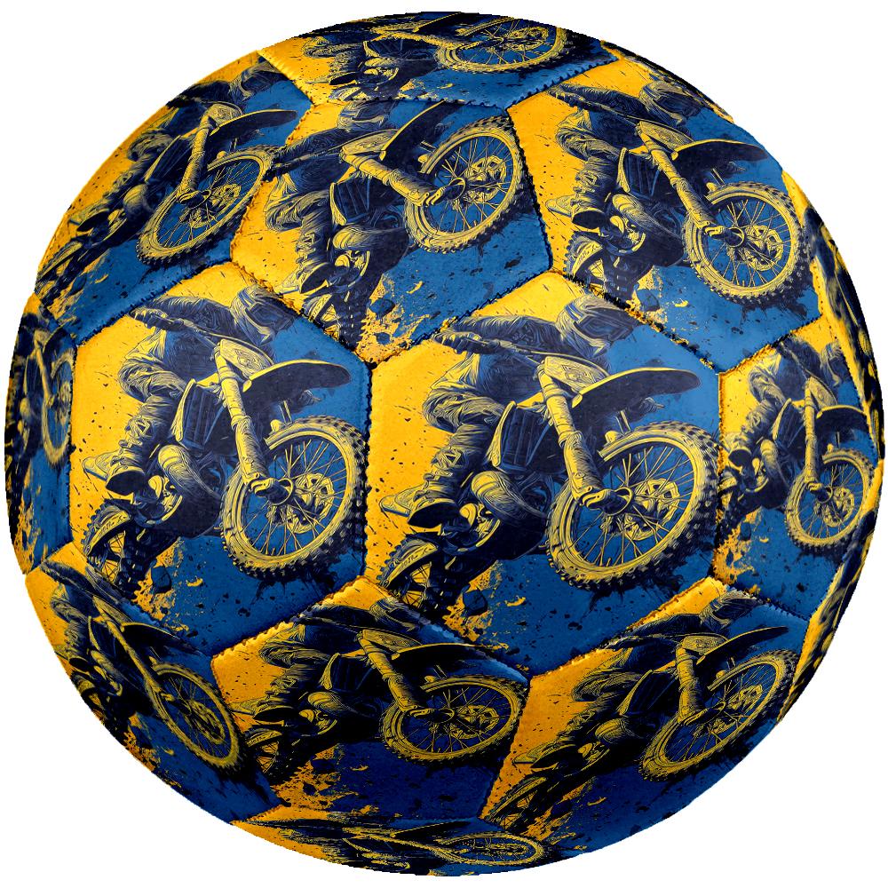 Off Road Motorcycles Theme Size 5 Soccer Ball, Suitable for Both Indoor and Outdoor Matches, a Gift Suitable for Everyone.
