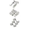  Ultra-Reinforced Z Shaped Corner Brackets With U Clamp Design For Tarnish Resistant Structural Support